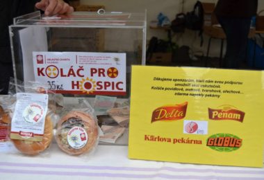 benefiční akce Koláč pro hospic