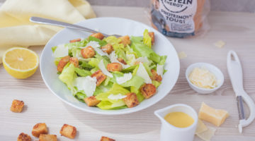 Caesar salát s proteinovým toustem