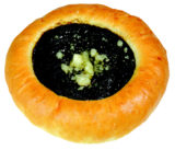 Koláč s povidlovou náplní