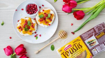 Toustís s pečeným ananasem