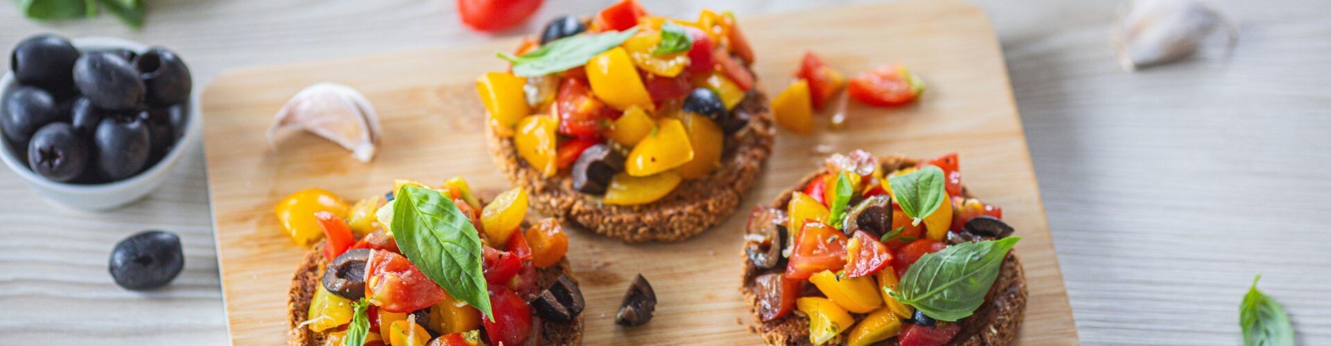 Bruschetta z Ranního chlebíku