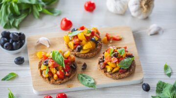 Bruschetta z Ranního chlebíku