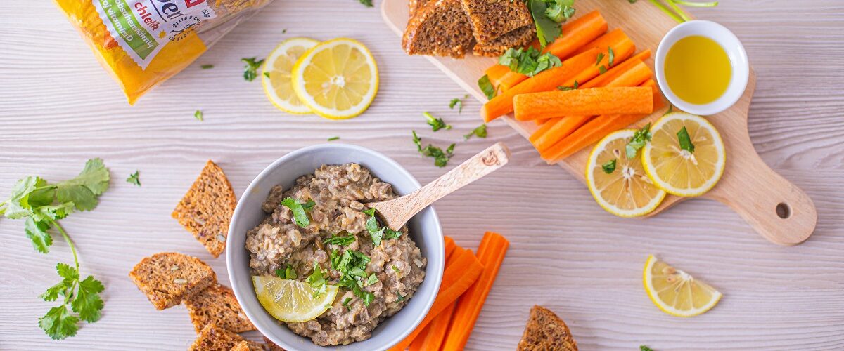 Novoroční čočkový dip